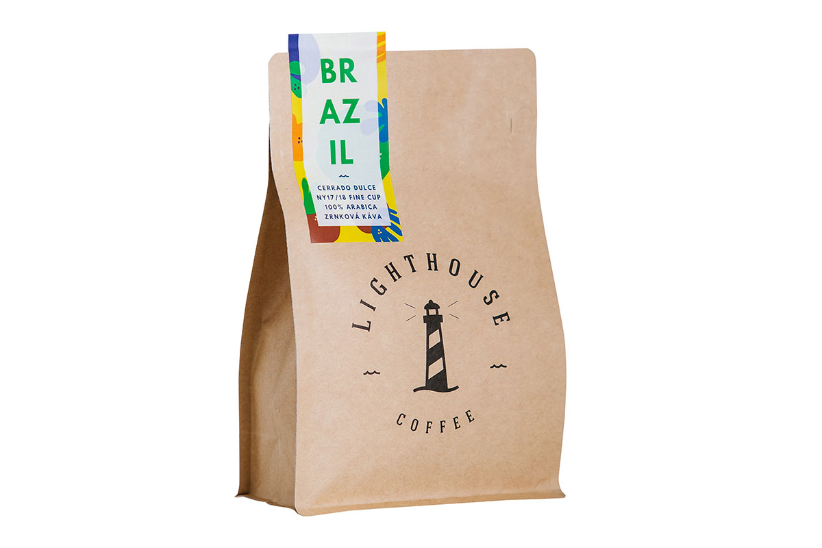 lighthouse coffee brazil cerrado dulce 200g